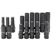 16 Piece Locking Lug Nut Master Key Set - 58105